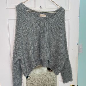 Sage Green Tabby Sweater🌿